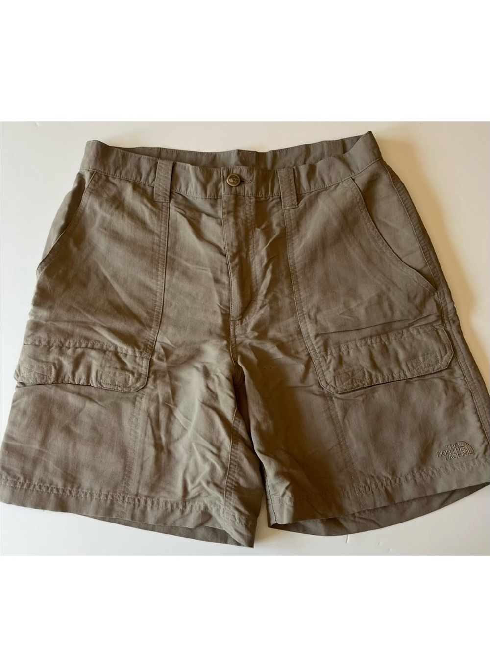 The North Face Olive Green Mens Utility Shorts